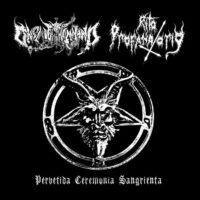 RITO PROFANATORIO / ONSLAUGHT KOMMAND “Pervertida Ceremonia Sangrienta”