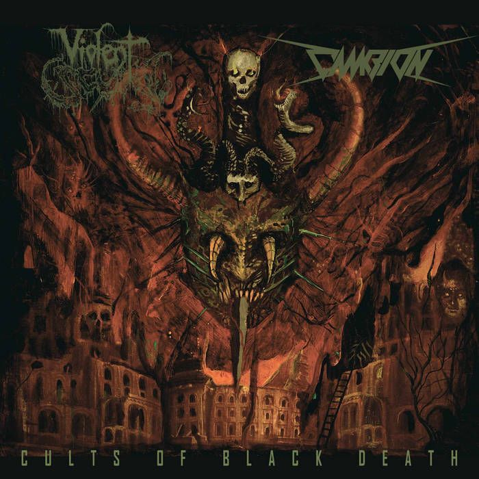 VIOLENT SCUM / CAMBION “Cults Of Black Death”